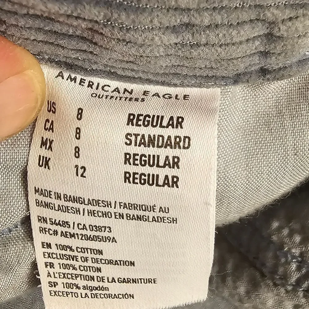 American Eagle corduroy skirt sz 8 and 14.5